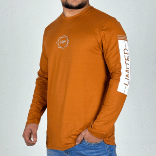 MEN'S PRINTED LONG SLEEVE T-SHIRT