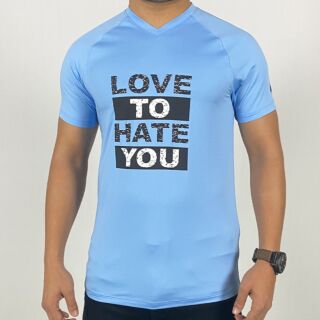 MEN'S ACTIVE T-SHIRT CHEST PRINT