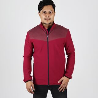 Men's Contrast Color Jacket